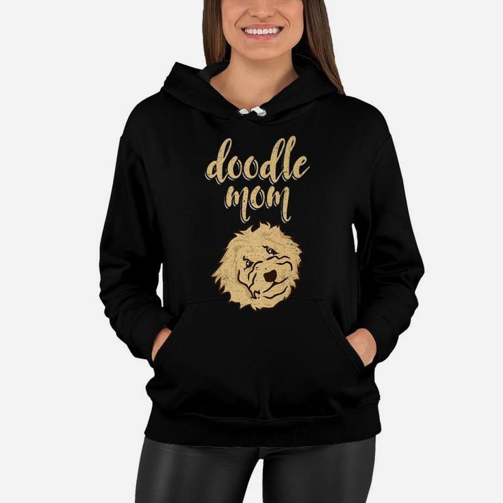 Doodle Mom Goldendoodle Dog Puppy Mommy Pet Animal Women Hoodie