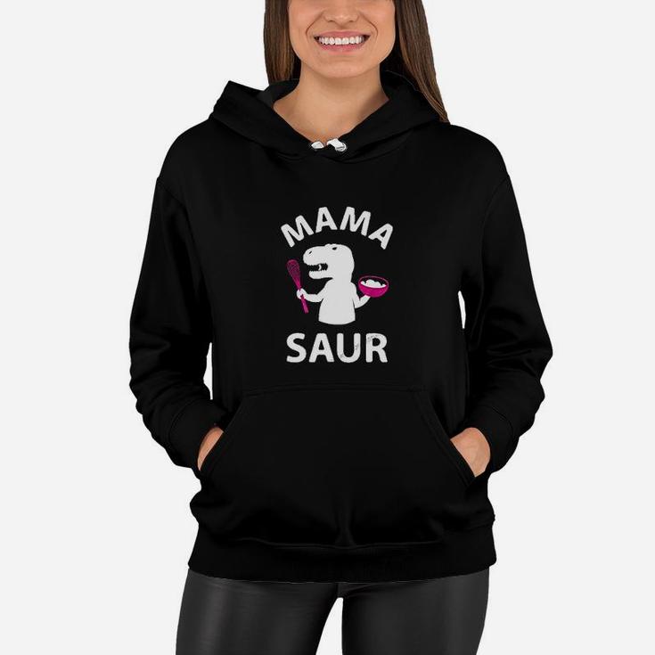 Mama Saur Trex Mom And Baby Saur Matching Outfit Mommy And Me Matching Women Hoodie