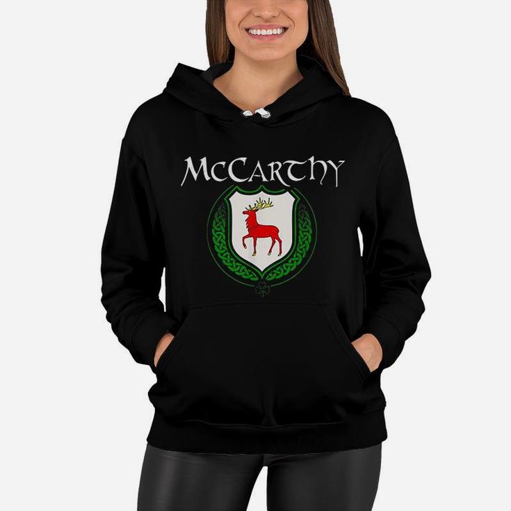 Mccarthy Surname Irish Last Name Mccarthy Family Women Hoodie