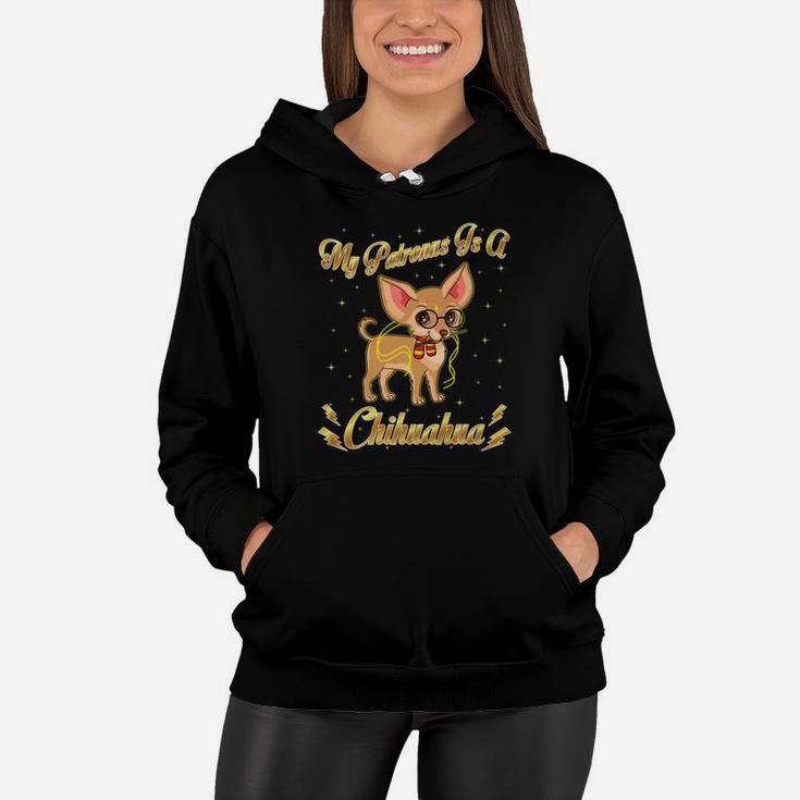 My Patronus Is A Chihuahua Harry Dog Potter Dad Mom Women Hoodie