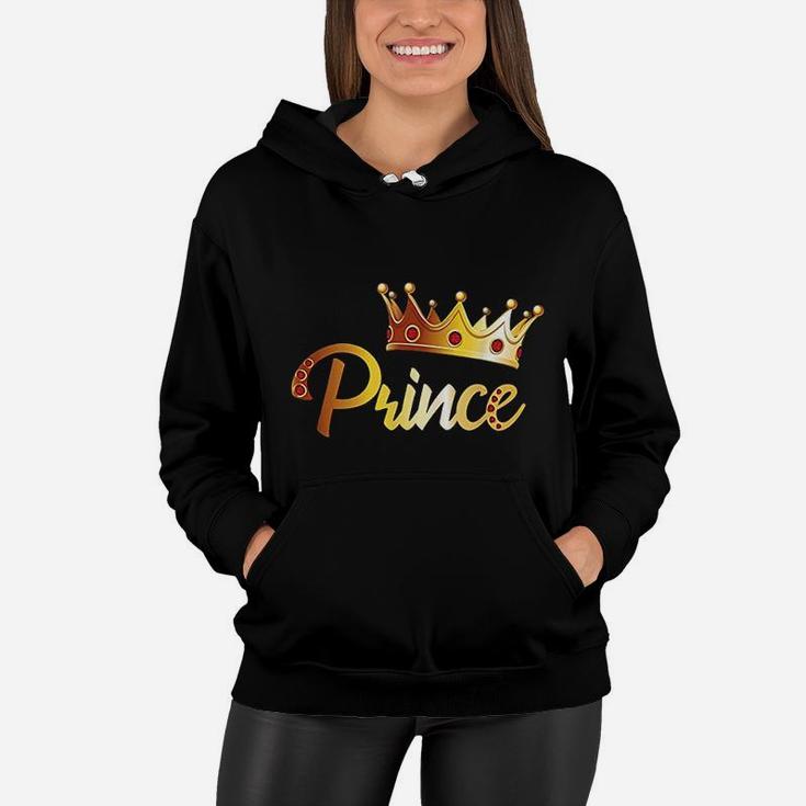 Prince For Boys Gift Family Matching Gift Royal Prince Women Hoodie