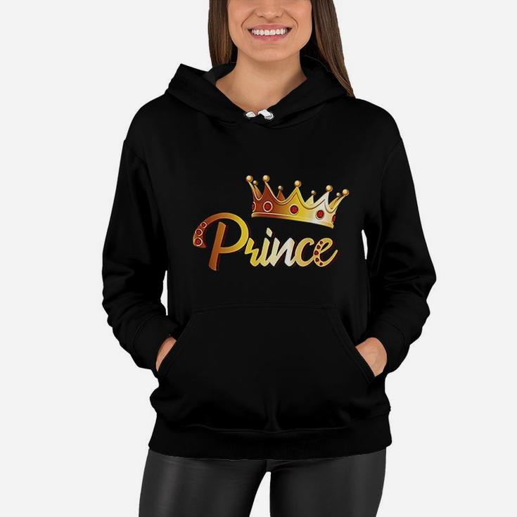 Prince For Boys Gift Family Matching Gift Royal Prince Women Hoodie