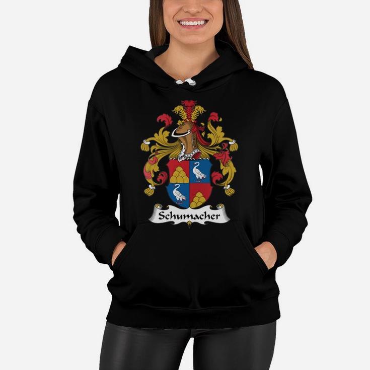Schumacher Family Crest German Family Crests Women Hoodie