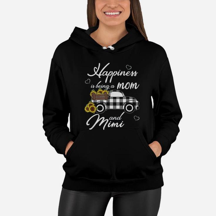 Women Being A Mom And Mimi Sunflower Premium T-Shirt Women Being A Mom And Mimi Sunflower Premium T-Shirt