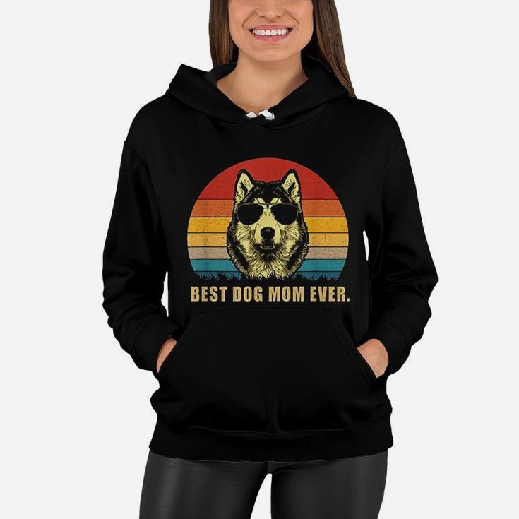 Vintage Best Dog Mom Ever Cute Gifts For Your Mom Women Hoodie
