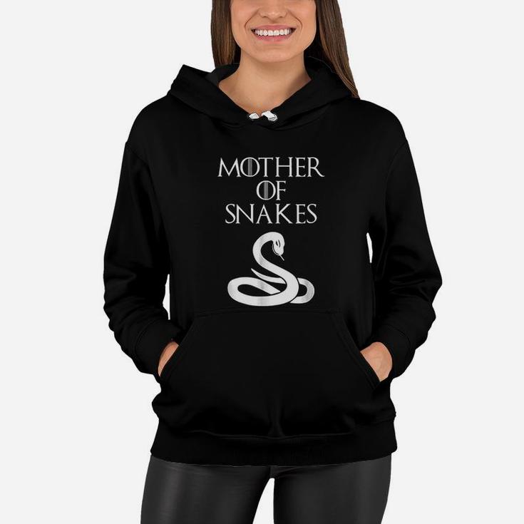 White Mother Of Snake Women Hoodie