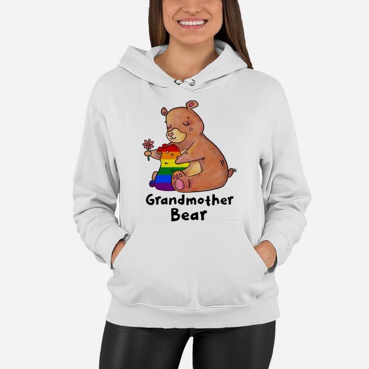 Bear Mom Grandmother Bear Lgbt Women Hoodie