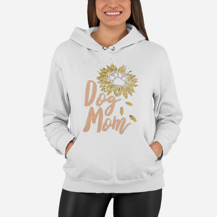 Dog Mom Women Sunflow Women Hoodie