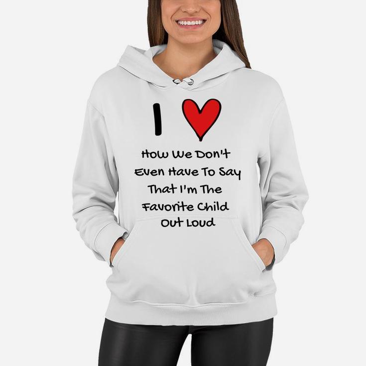 Funny Family Gif For Mom Dad Kid Son Daughter Women Hoodie