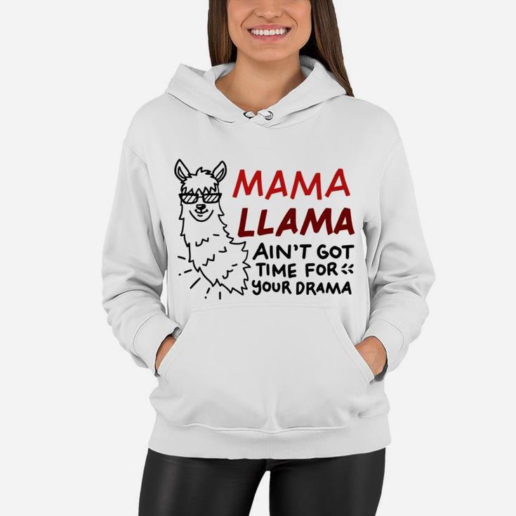 Funny Mama Llama Women Hoodie