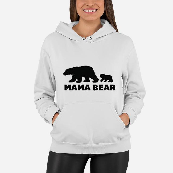 Mama Bear And Baby Bear Matching Women Hoodie