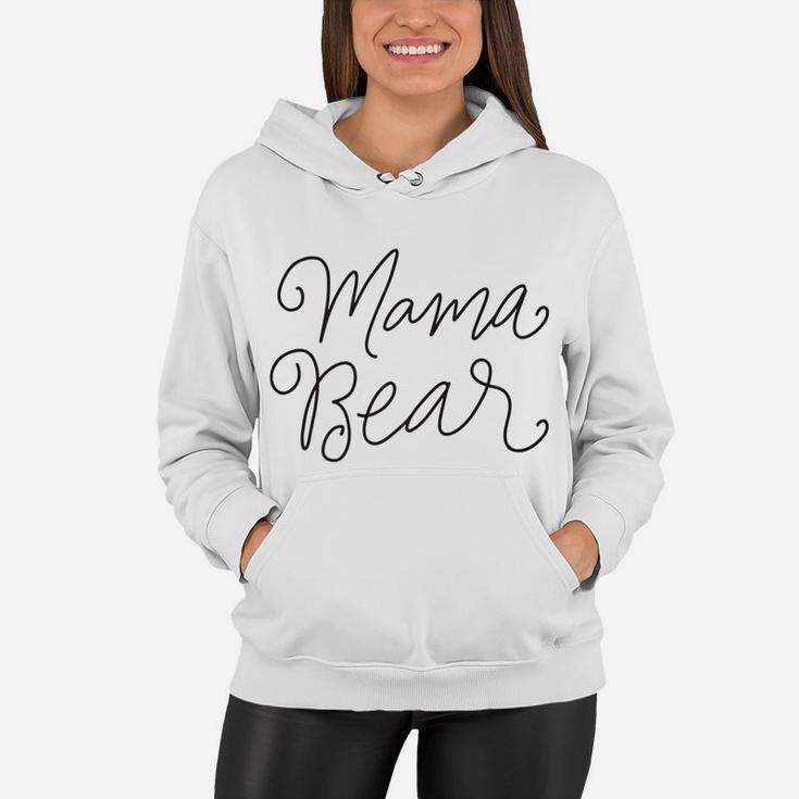 Mama Bear Womens Mom Mother Gift Funny Womens Women Hoodie
