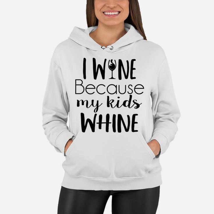 Mom Wine Funny Quote Drinking Saying Women Hoodie