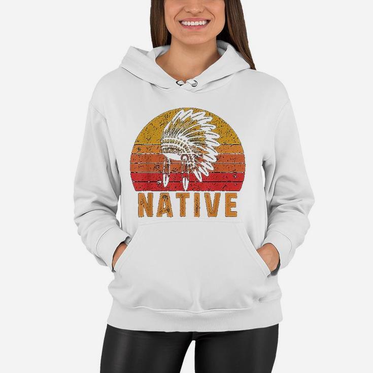 Native American Pride Vintage Native Indian Women Hoodie