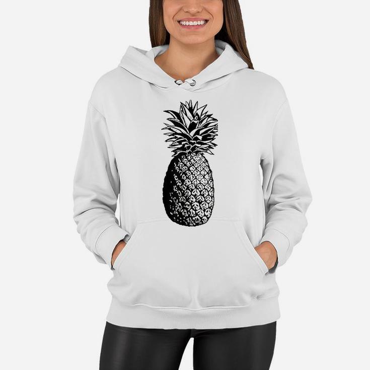 Pineapple Vintage Women Hoodie