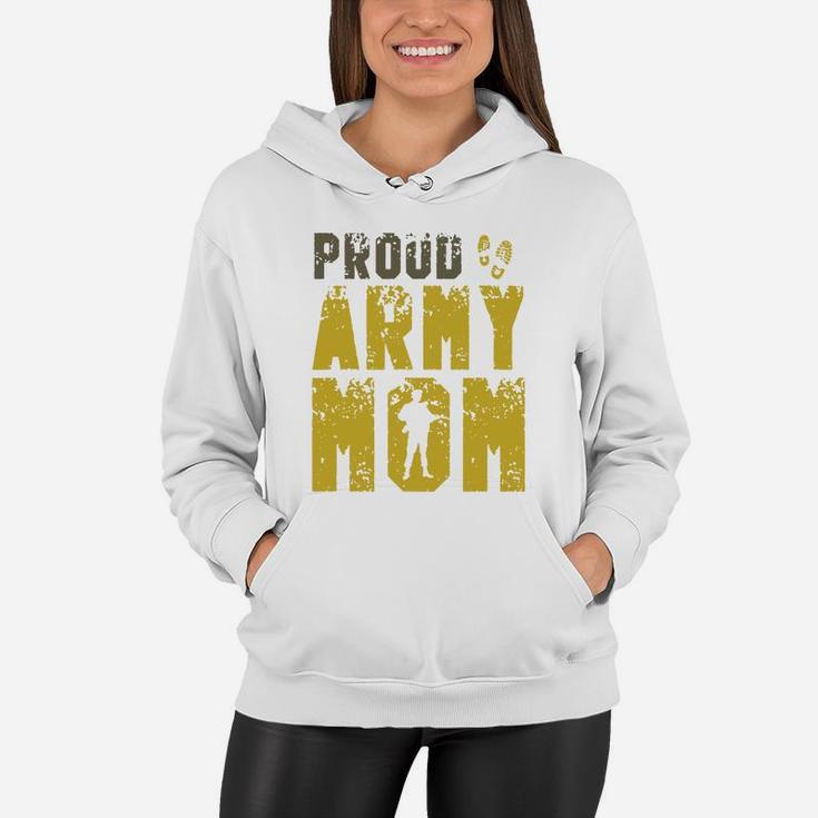 Proud Army Mom Us Soldier For Mother Shirt Women Hoodie