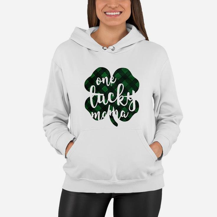 St Patricks Day One Lucky Mama Mothers Day Gift Women Hoodie
