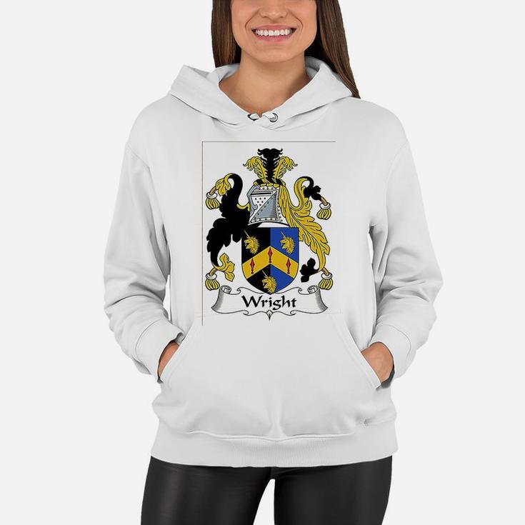Wright Coat Of Arms Wright Family Crest Women Hoodie