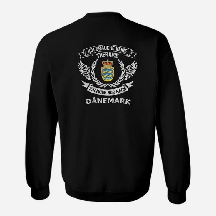 Exklusives Dänemart Therapie Retro T- Sweatshirt