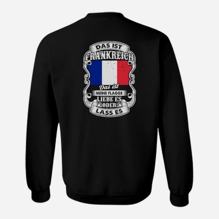 Frankreich Meine Flagge Sweatshirt