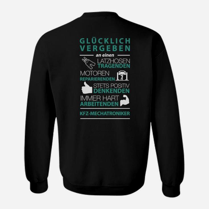 Glüchich Vergeben Ein Kfz Mechatroniker Sweatshirt