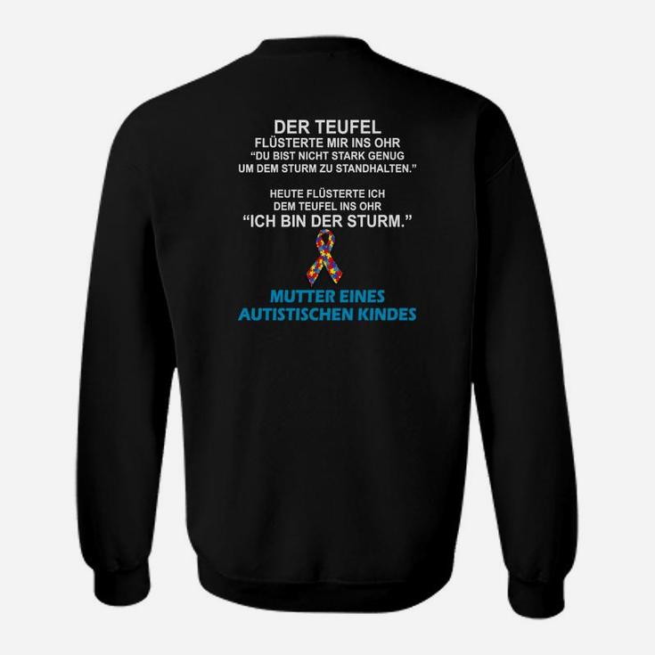 Mutter Einseitig Autistischchen Sweatshirt