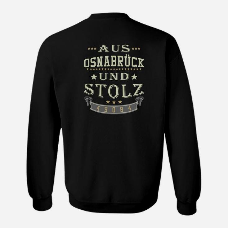 Osnabrück Stolz Sweatshirt Schwarz mit Stadtmotiv & Jahrgang