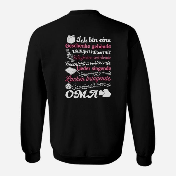 Personalisiertes Oma Sweatshirt - Geschichten & Liebe Spenden Tee