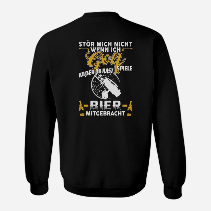 Stör Mich Nicht Während Ich Golf Spiele Sweatshirt