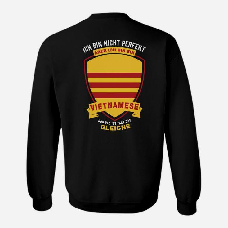 Vietnam Flagge Sweatshirt, Patriotischer Spruch Ich Bin Vietnamesisch