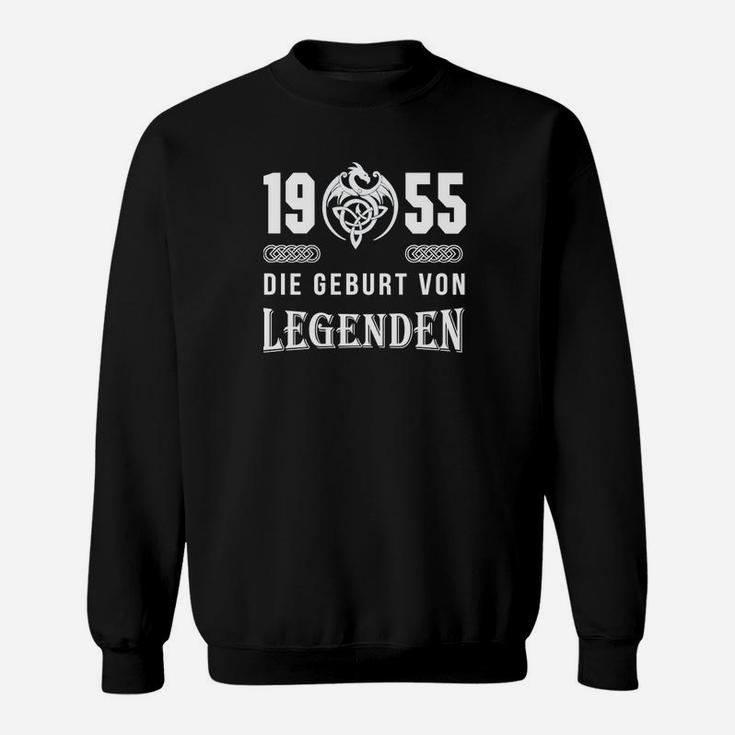 1955 Die Geburt von Legenden Sweatshirt, Retro Geburtsjahr Tee