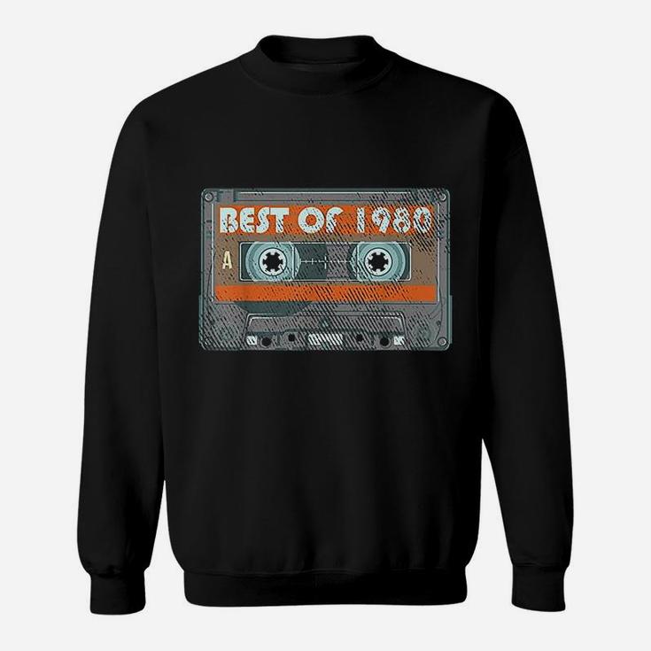 42 Years Old Best Of 1980 Vintage 42nd Birthday Gift  Sweat Shirt