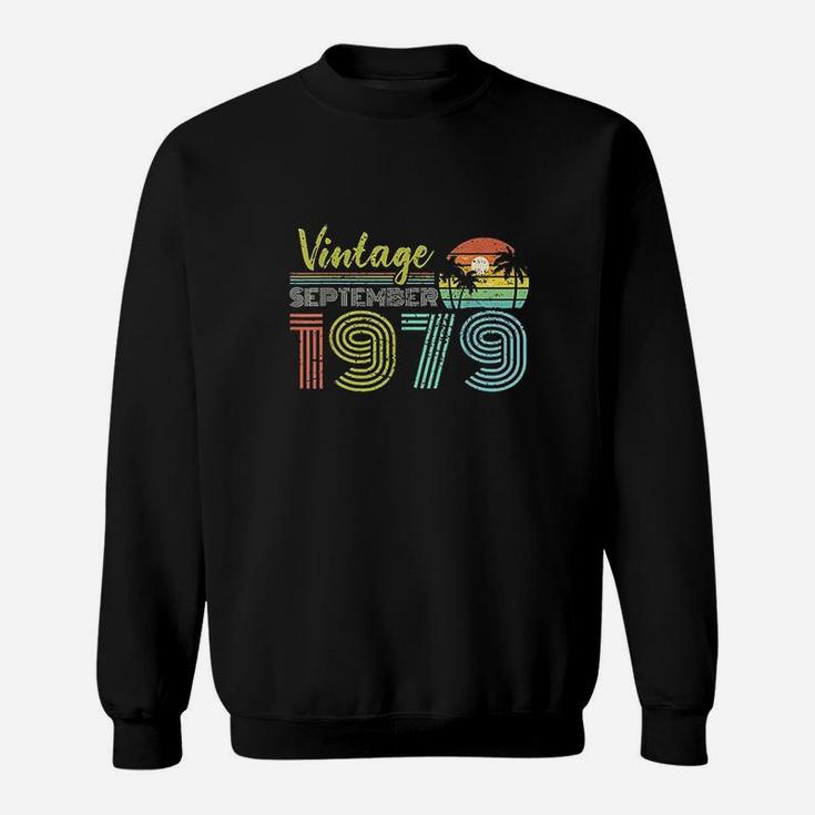 42nd Birthday Gift Vintage September 1979 Forty Years Old Sweat Shirt