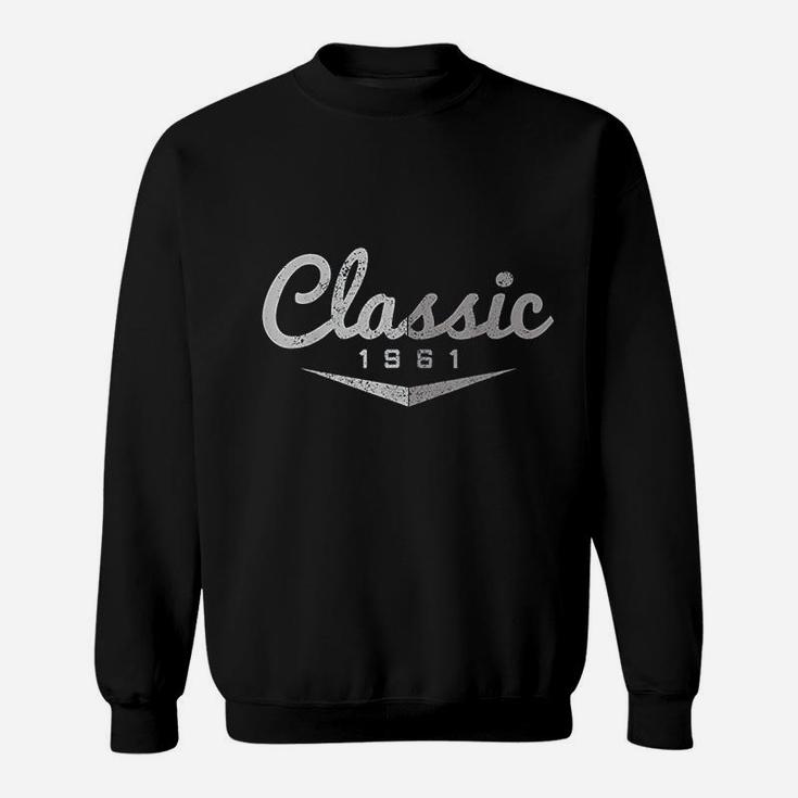 60th Birthday Gift Vintage Classic 1961  Sweat Shirt