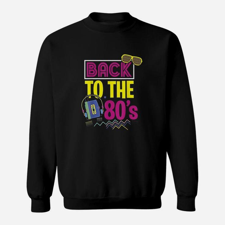 80s Party Theme Party Outfit Costume Vintage Retro Sweat Shirt