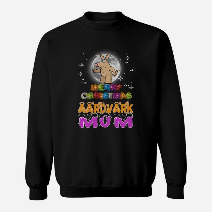 Aardvark Mom Aardvark Ugly Christmas  Sweat Shirt