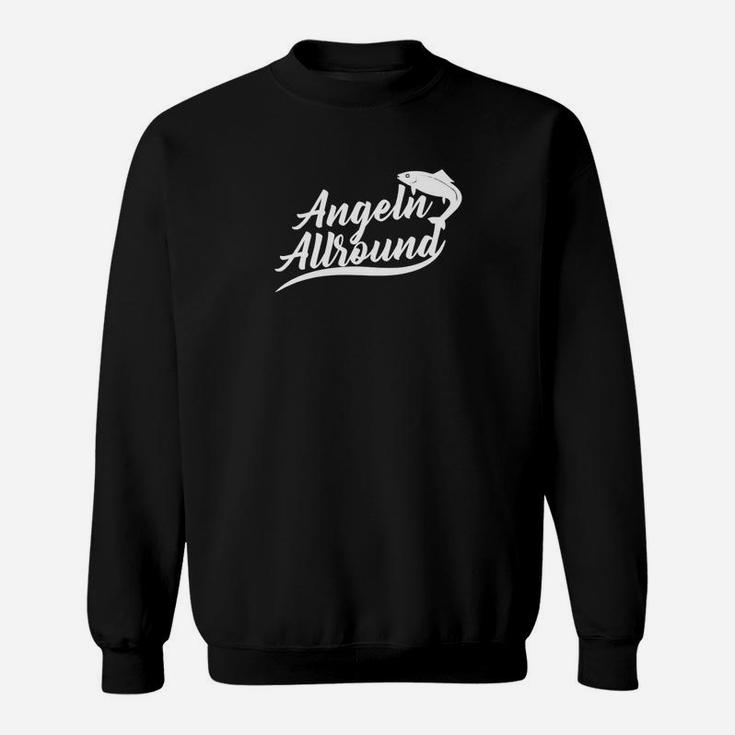 Angeln im Altbund Schwarzes Sweatshirt, Freizeitbekleidung für Angler