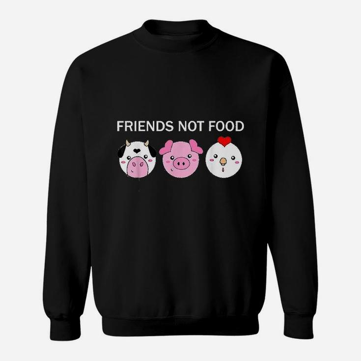 Animals Are Friends Not Food Vegan Vegetarian Great Gift Sweatshirt