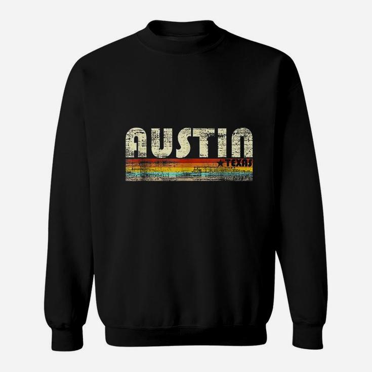 Austin Texas Vintage Retro Austin Sweat Shirt