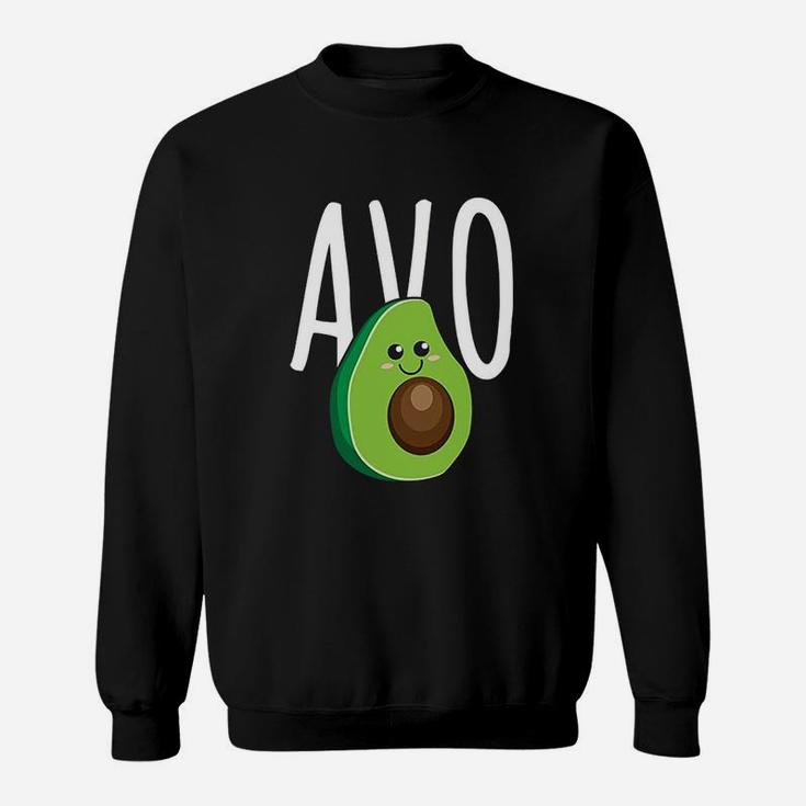 Avocado Avo Vegan Couples Loves Matching Outfit For Couples Sweat Shirt
