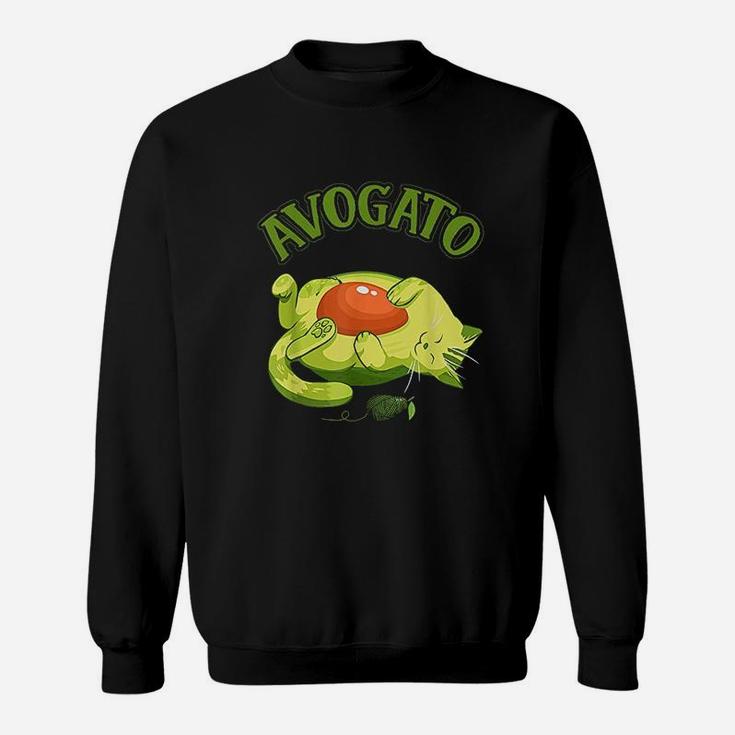 Avogato Cat Avocado Sweat Shirt