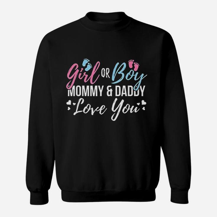 Baby Shower Party Matching Announcement Mom Dad Sweat Shirt