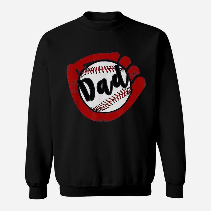 Baseball Dad For Baseball Softball Mom Sweat Shirt