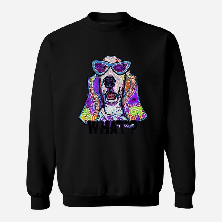 Basset Hound Design For Women With Basset Hounds Gift Dog Sweat Shirt