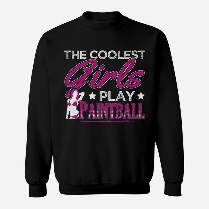 Begrenzte Coolste Mädchen Paintball Sweatshirt