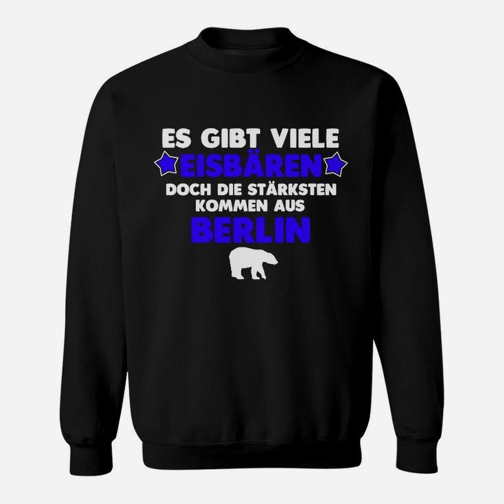 Berlin Eisbären Fan-Sweatshirt, Stolzer Spruch Merchandise