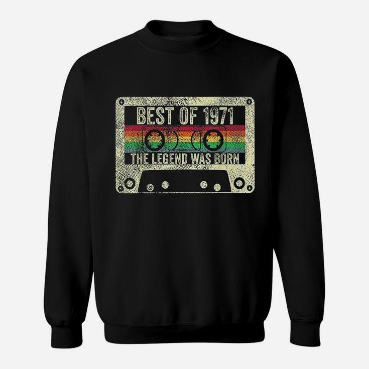 Best Of 1971 Birthday Gift Vintage Retro  Sweat Shirt