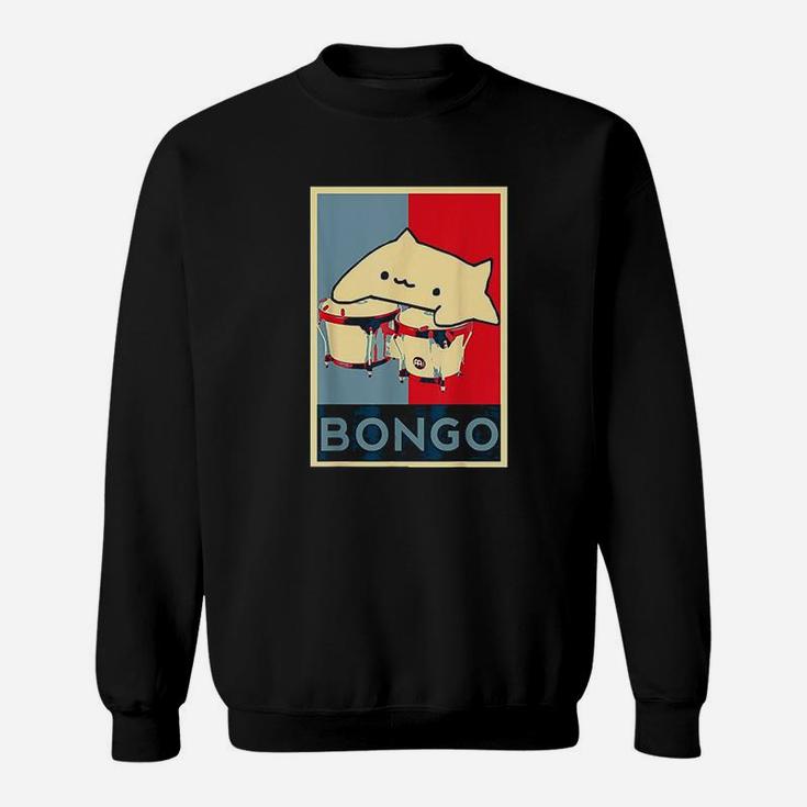 Bongo Cat For Hope Poster Sweat Shirt