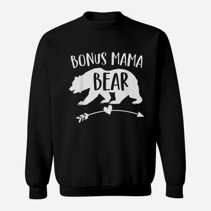 Bonus Mama Bear Best Step Mom Ever Stepmom Sweat Shirt
