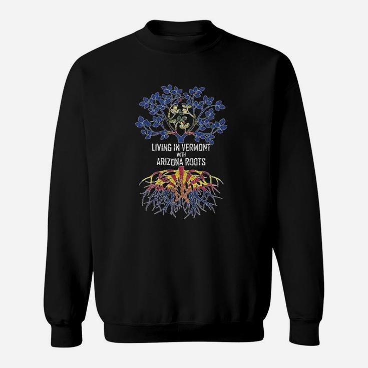 Boy Youth Living In Vermont With Arizona Roots Sweat Shirt